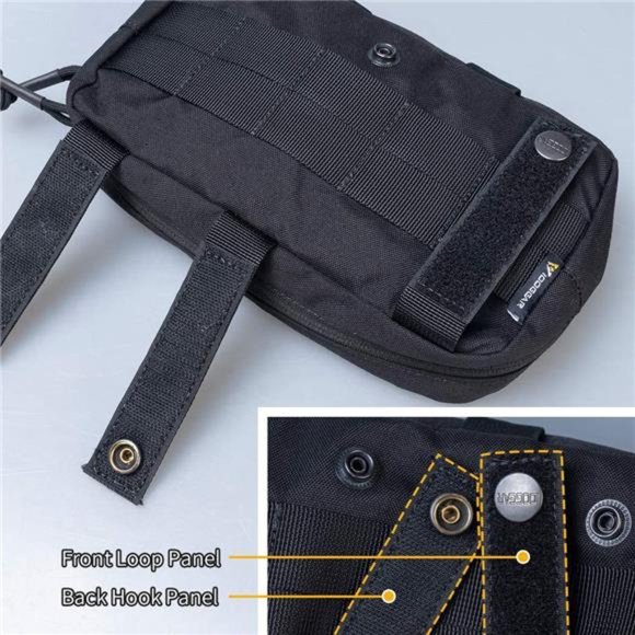 MOLLE Pouch Admin Dump Tactical Pouches Sub Abdominal Drop Carrying Kit EDC Bag - Picture 6 of 6